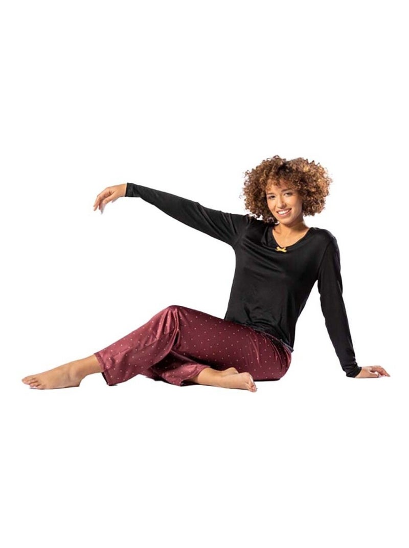 Pigiama HECHTER STUDIO Nero Bordeaux - Kiabi