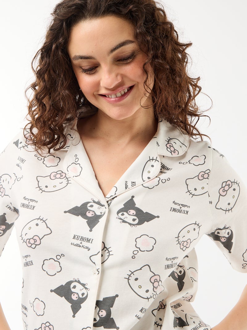 Pigiama 'Hello Kitty' - 2 pezzi Viola - Kiabi