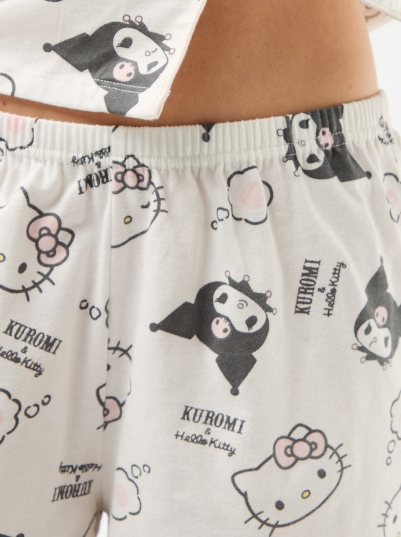 Pigiama 'Hello Kitty' - 2 pezzi Viola - Kiabi
