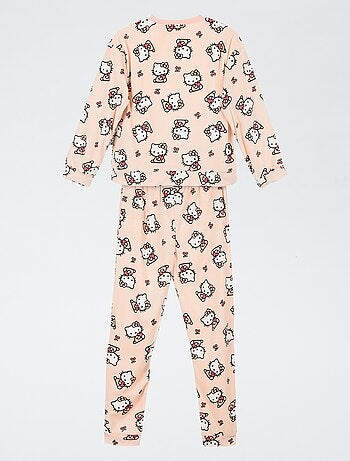 Pigiama "Hello Kitty" 2 pezzi - T-shirt a maniche lunghe + pantaloni