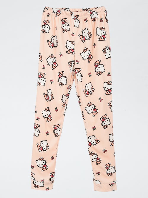 Pigiama "Hello Kitty" 2 pezzi - T-shirt a maniche lunghe + pantaloni - Kiabi