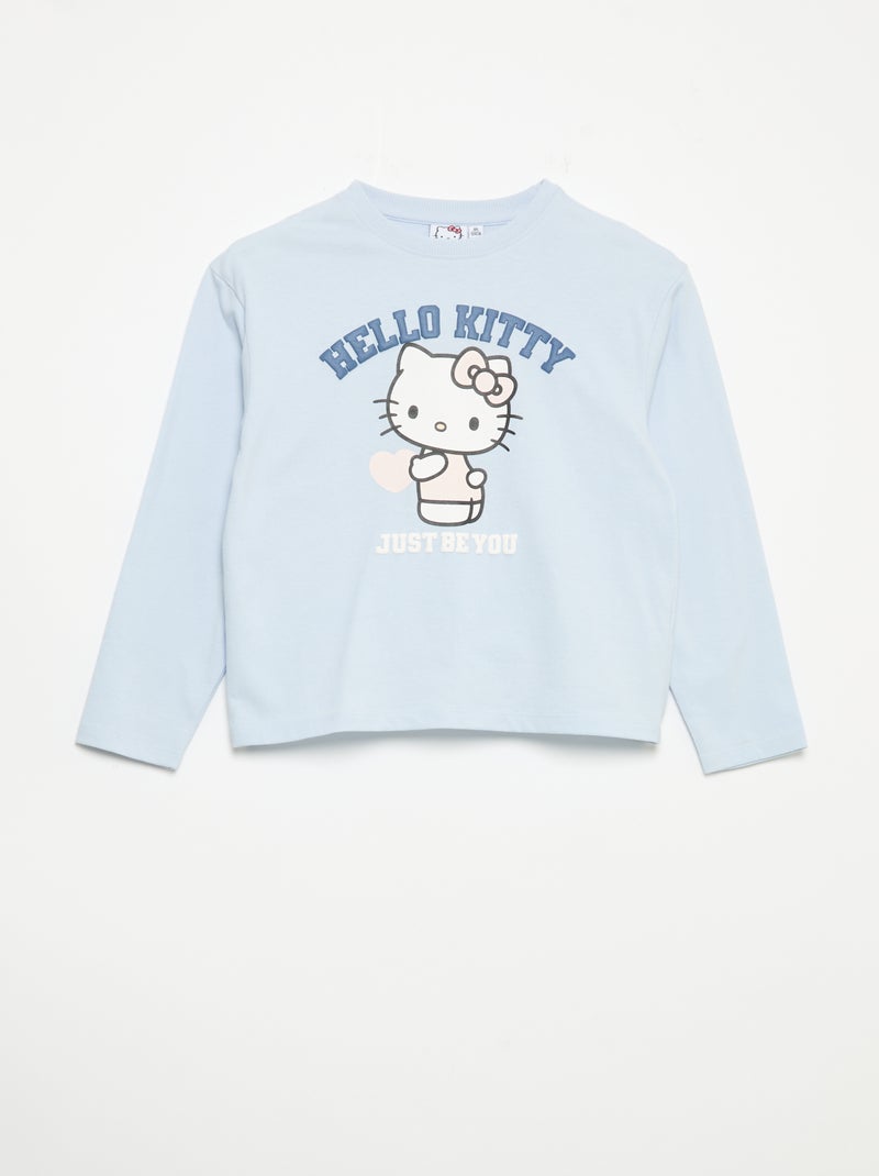 Pigiama 'Hello Kitty' 2 pezzi Blu - Kiabi