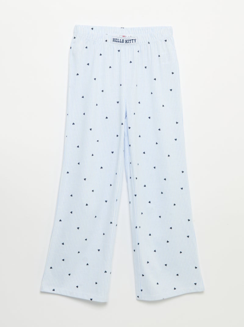 Pigiama 'Hello Kitty' 2 pezzi Blu - Kiabi