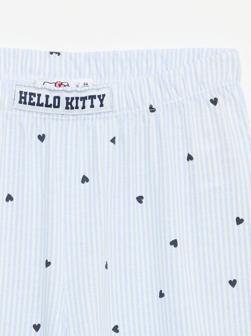 Pigiama 'Hello Kitty' 2 pezzi Blu - Kiabi