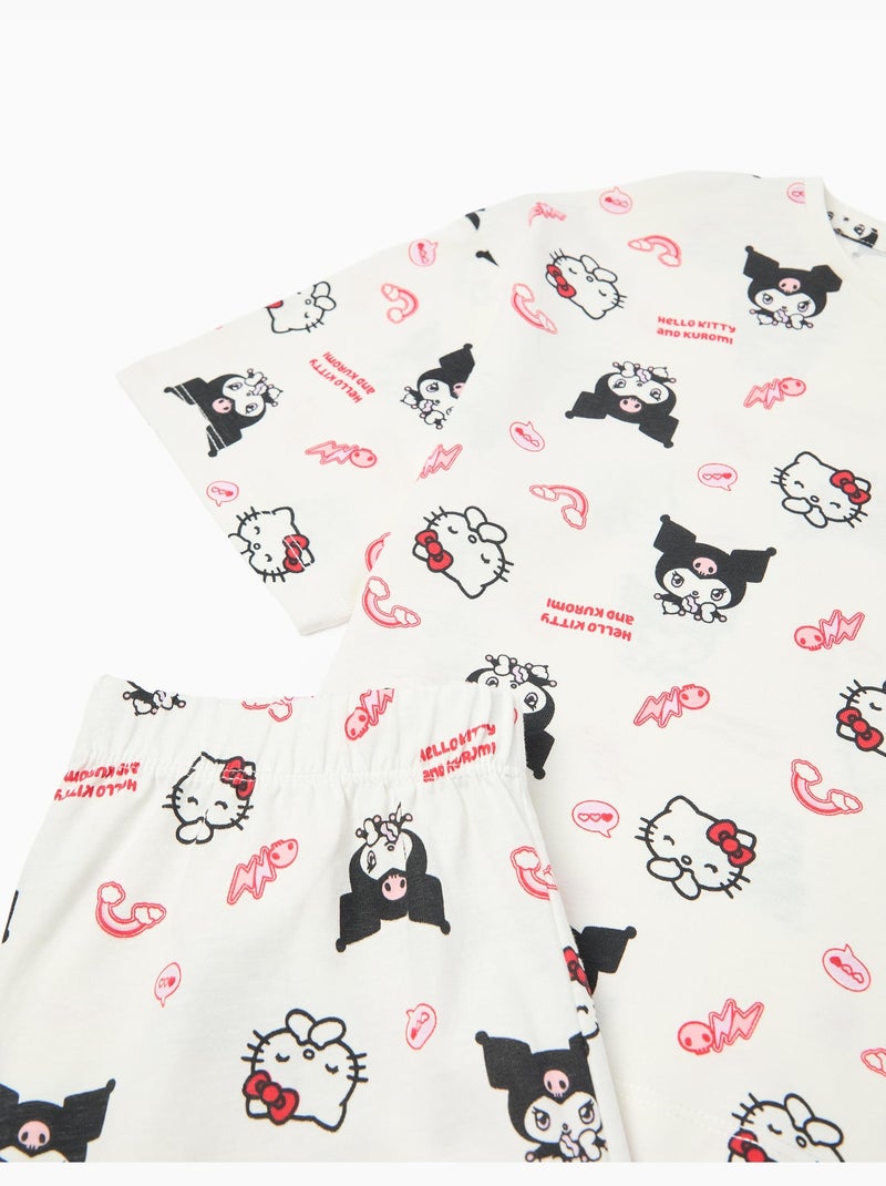 Pigiama 'Hello Kitty', MO Fashion Bianco - Kiabi