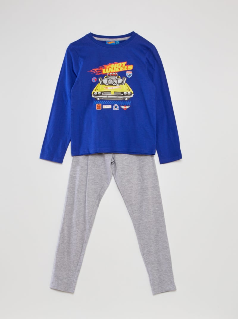 Pigiama 'Hot Whells' t-shirt + pantaloni - 2 pezzi BLU - Kiabi