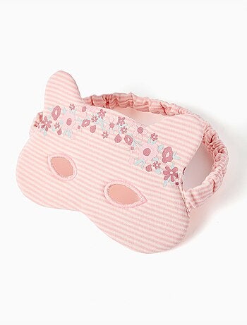 Pigiama in cotone a manica corta con maschera imbottita