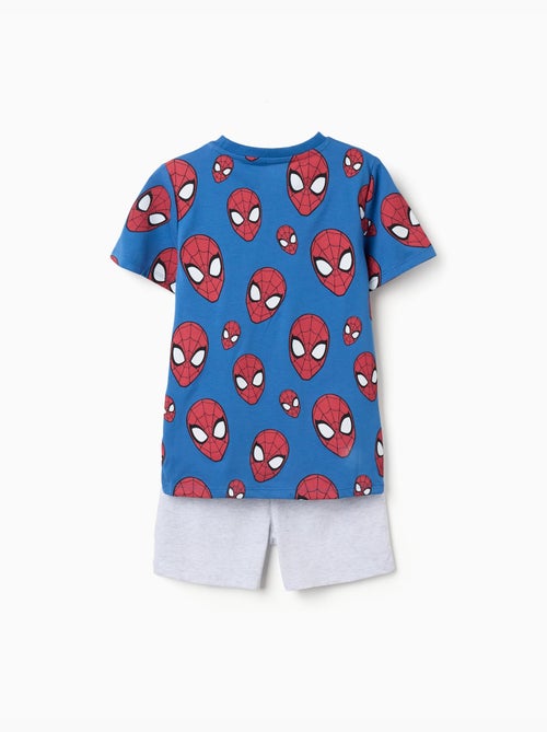 Pigiama in cotone a manica corta con motivo Spider-Man - Kiabi