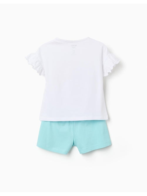 Pigiama in cotone a manica corta con stampa Hello Kitty - Kiabi