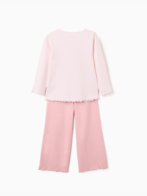 Pigiama in cotone a manica lunga con stampa supereroe - Kiabi