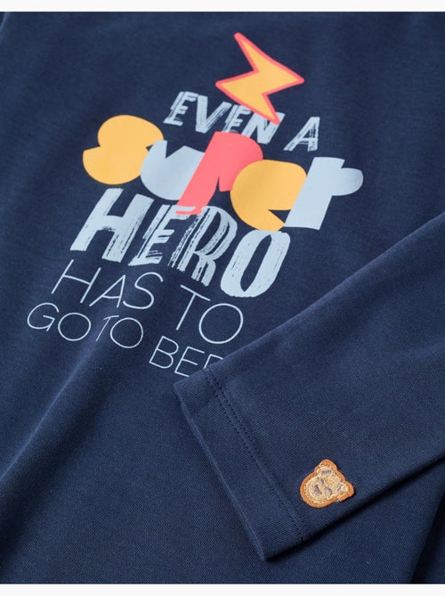 Pigiama in cotone a maniche lunghe con mantello rimovibile - Kiabi