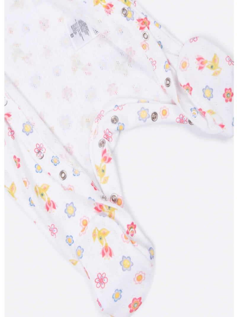 Pigiama in cotone biologico jacquard, iris | kitikate | kitikate Multicolore - Kiabi