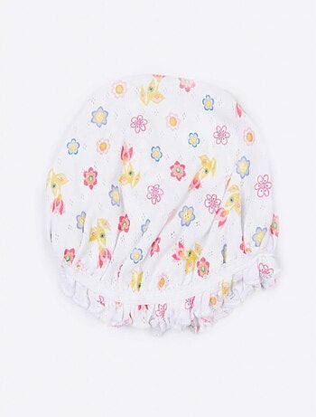 Pigiama in cotone biologico jacquard, iris | Kitikate
