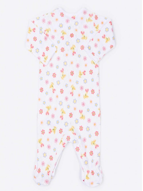 Pigiama in cotone biologico jacquard, iris | Kitikate - Kiabi