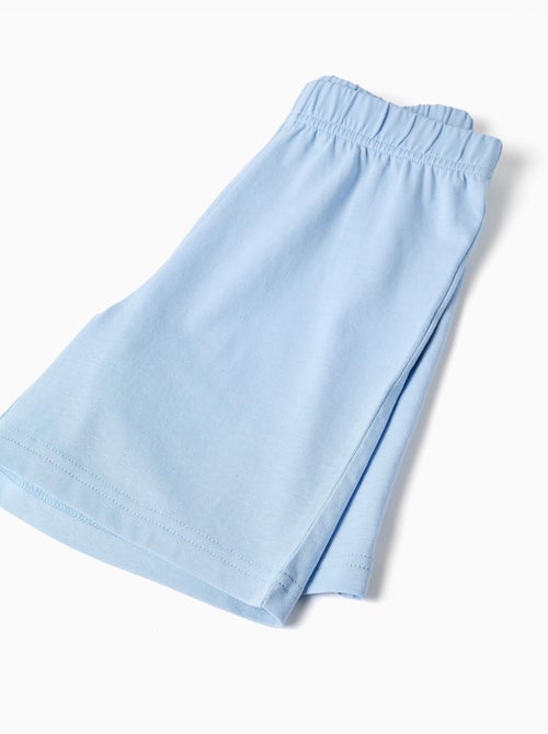 Pigiama in cotone con stampa di coccodrilli che si illuminano al buio - Kiabi