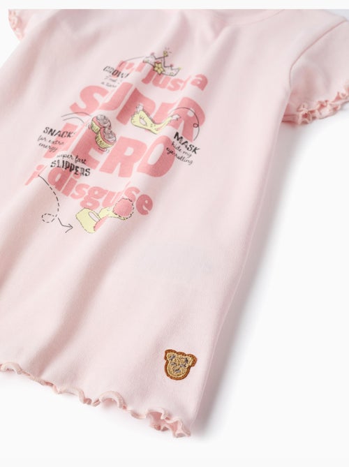 Pigiama in cotone con stampa supereroe - Kiabi