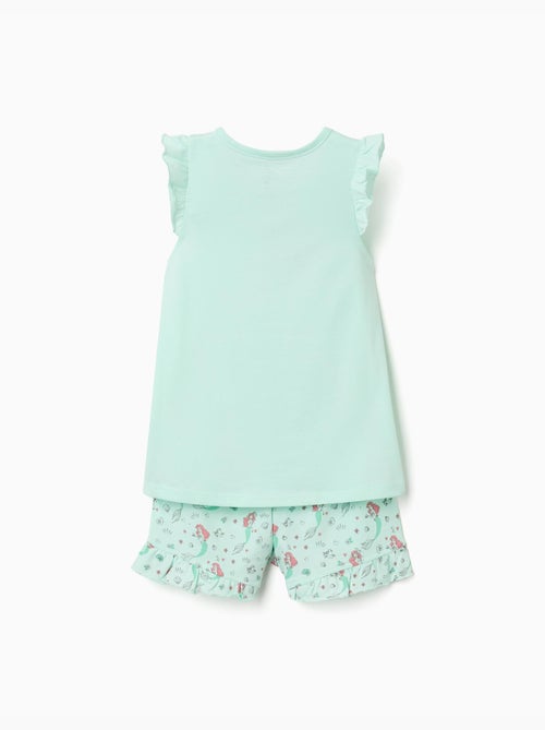 Pigiama in cotone con stampe la Sirenetta - Kiabi