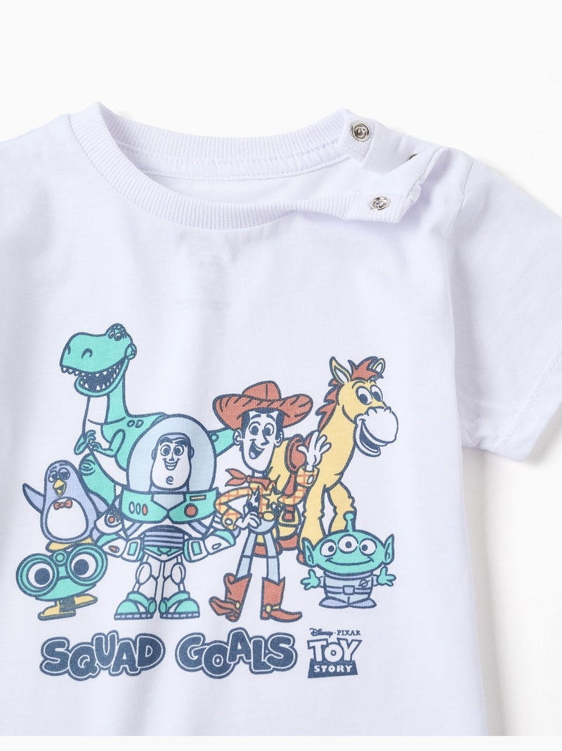 Pigiama in cotone con stampe Toy Story Bianco - Kiabi
