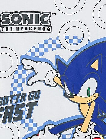 Pigiama in cotone 'Sonic' per bambino