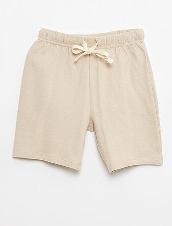 Pigiama in cotone tinta unita