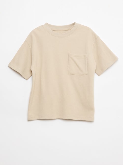 Pigiama in cotone tinta unita - Kiabi