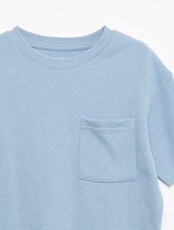 Pigiama in cotone tinta unita