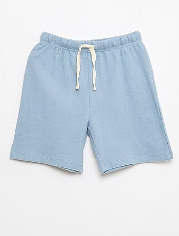 Pigiama in cotone tinta unita