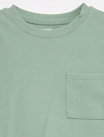 Pigiama in cotone tinta unita