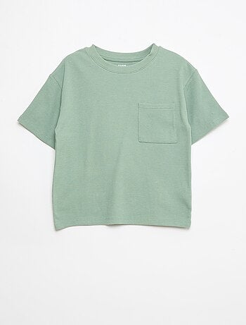 Pigiama in cotone tinta unita