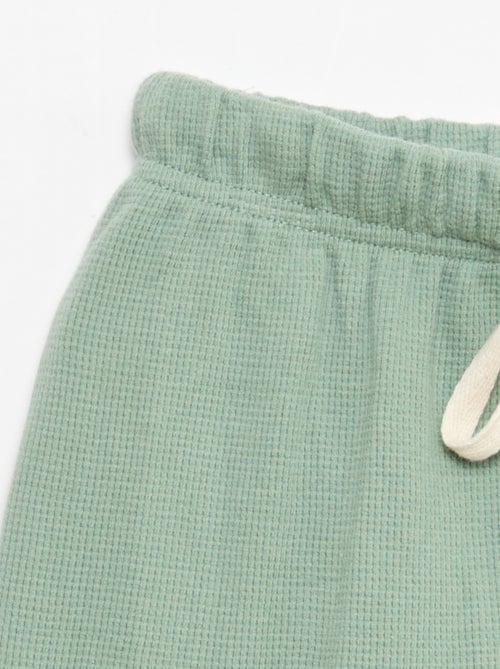 Pigiama in cotone tinta unita - Kiabi