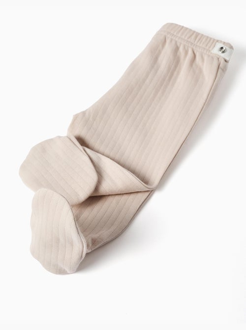 Pigiama in cotone trapuntato a manica lunga - Kiabi