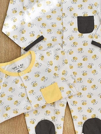 Pigiama in jersey 'BEE HAPPY' 'DOO&BO'