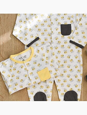 Pigiama in jersey 'BEE HAPPY' 'DOO&BO'
