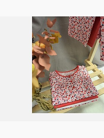 Pigiama in jersey 'Flower Power' 'DOO&BO'