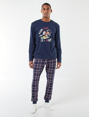 Pigiama in jersey 'Mickey' 'Disney' - T-shirt + pantaloni - 2 pezzi
