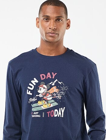 Pigiama in jersey 'Mickey' 'Disney' - T-shirt + pantaloni - 2 pezzi