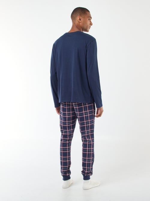 Pigiama in jersey 'Mickey' 'Disney' - T-shirt + pantaloni - 2 pezzi - Kiabi