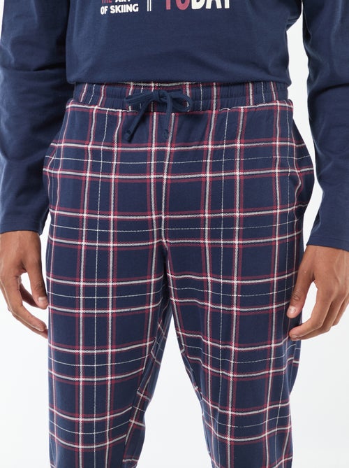 Pigiama in jersey 'Mickey' 'Disney' - T-shirt + pantaloni - 2 pezzi - Kiabi