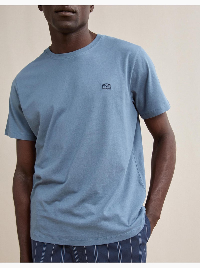 Pigiama in jersey, mo fashion Blu - Kiabi