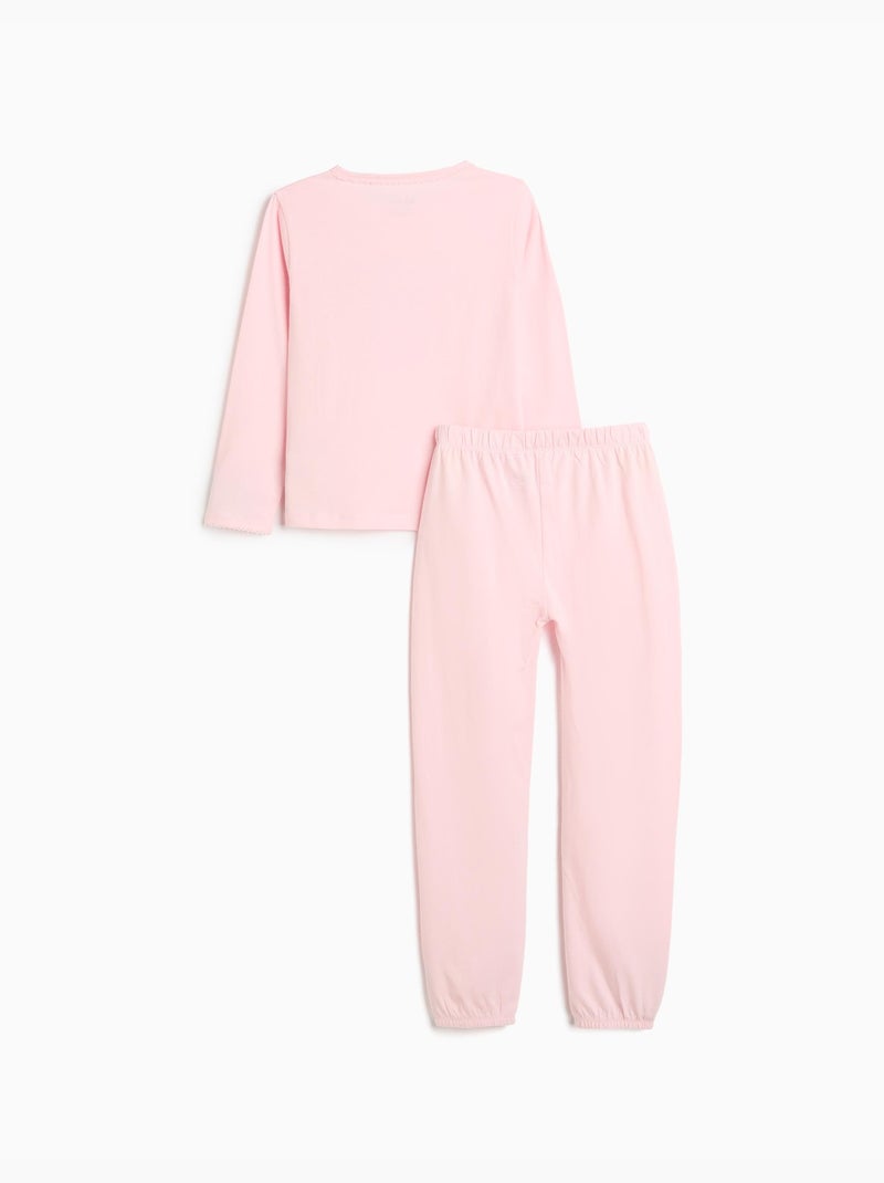 Pigiama in jersey, mo fashion Rosa - Kiabi