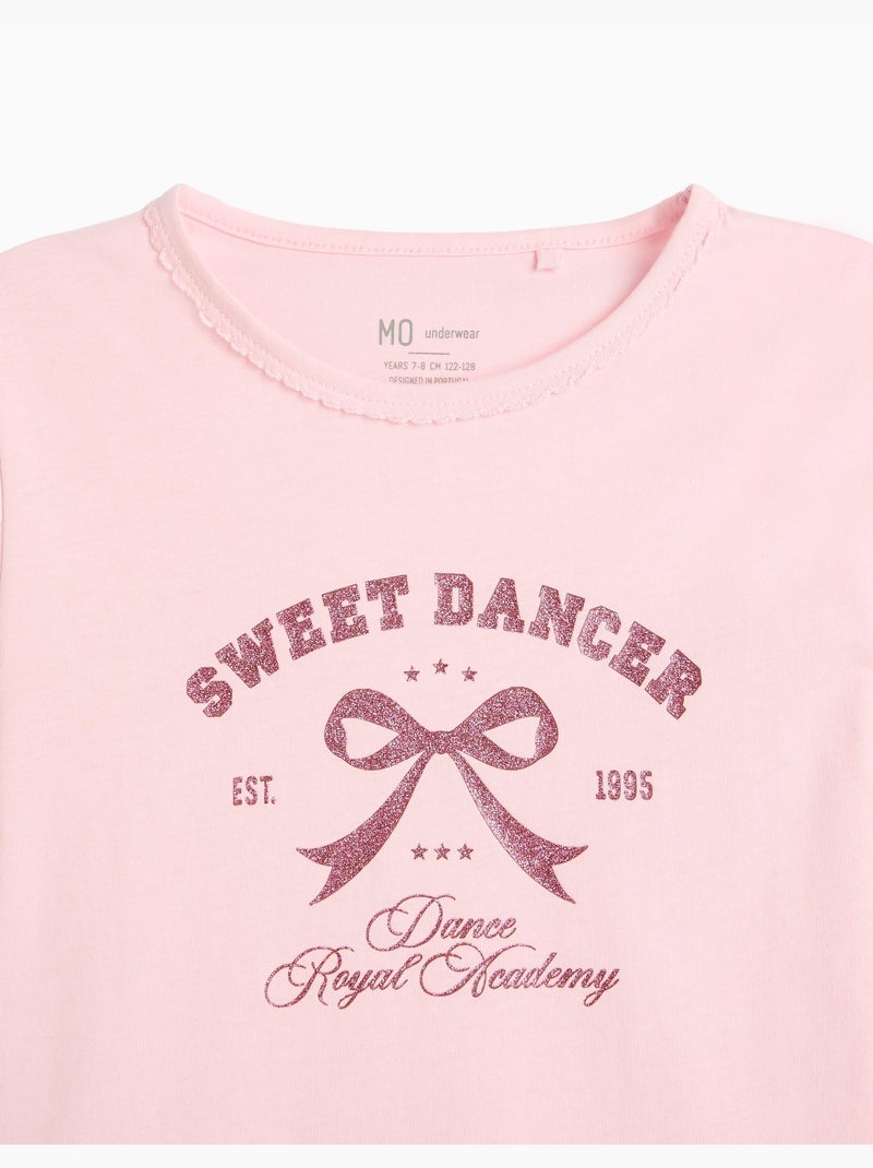 Pigiama in jersey, mo fashion Rosa - Kiabi
