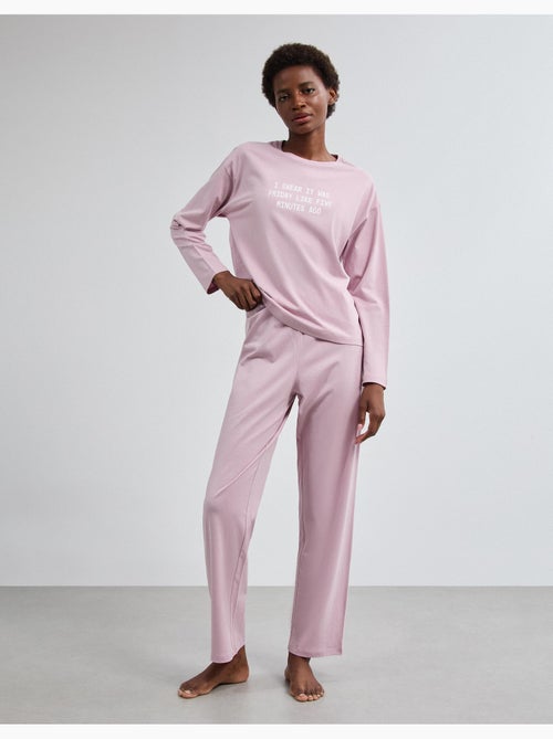 Pigiama in jersey stampato, mo fashion - Kiabi