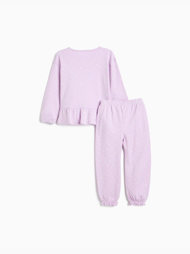 Pigiama in maglia interlock, mo fashion Viola - Kiabi