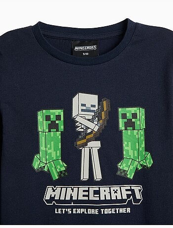 Pigiama in maglia 'minecraft', mo fashion