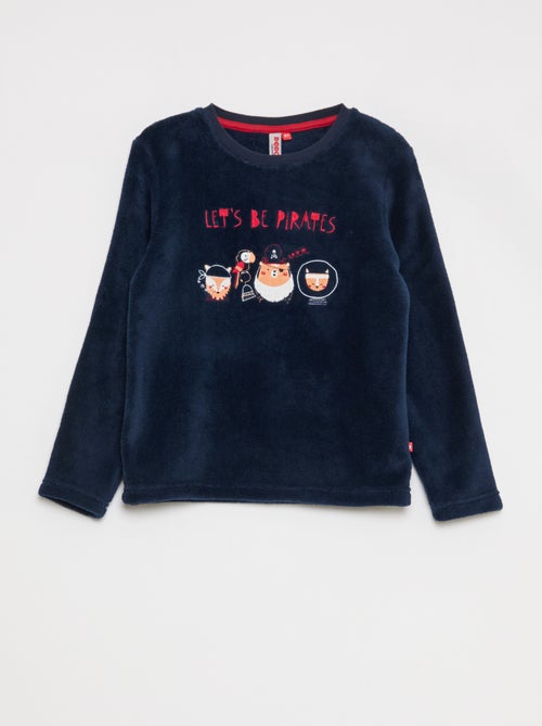 Pigiama in pile - Completo 2 pezzi - Kiabi