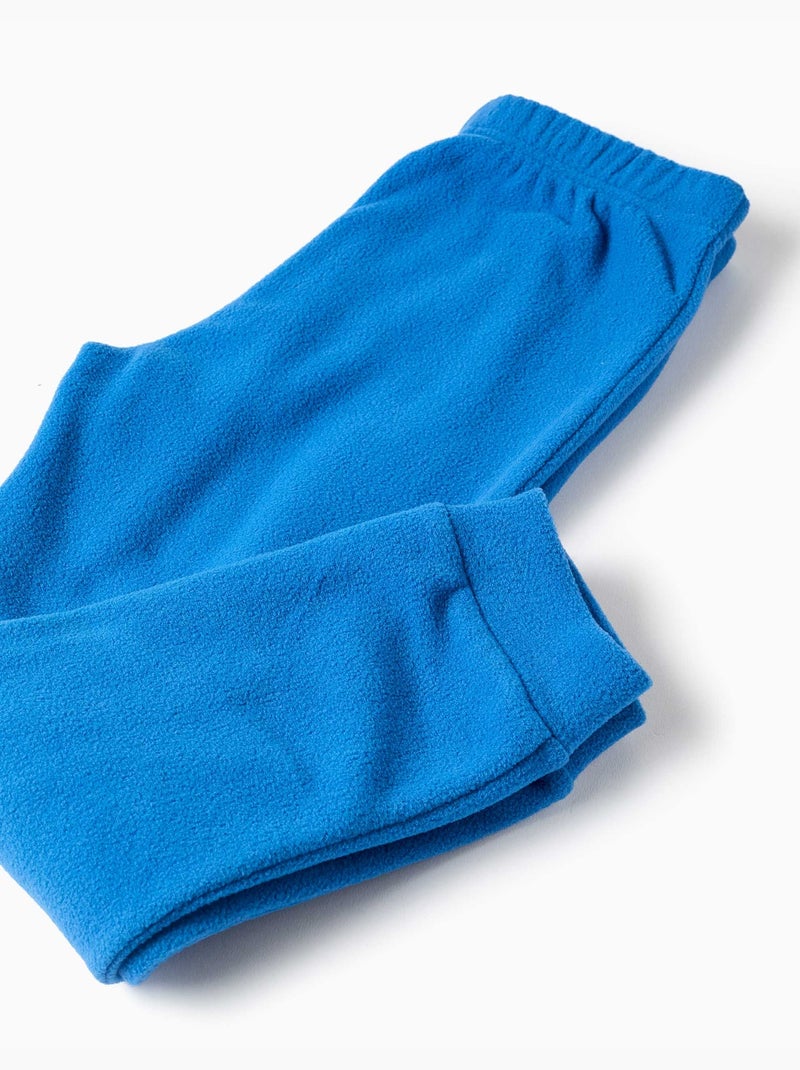 Pigiama in pile con ricamo sonic Blu Blu - Kiabi