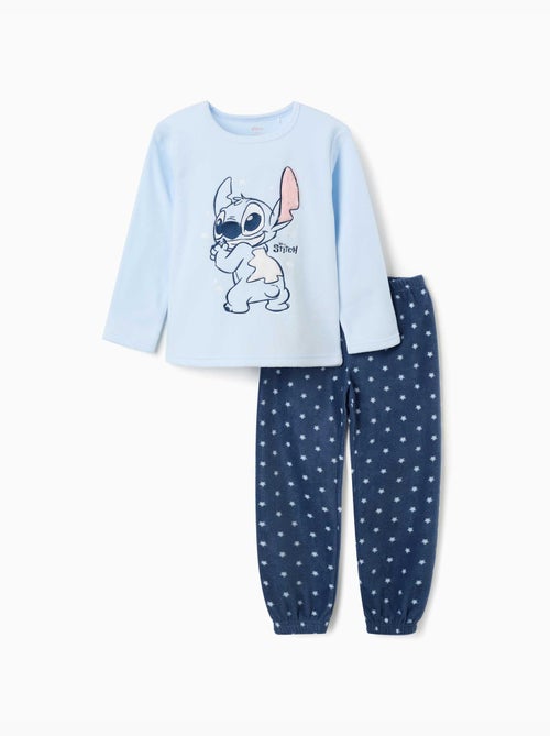 Pigiama in pile con stitch ricamato - Kiabi Pigiama in pile con stitch ricamato - Kiabi