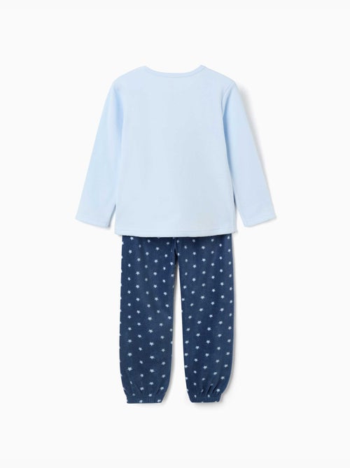 Pigiama in pile con stitch ricamato - Kiabi Pigiama in pile con stitch ricamato - Kiabi