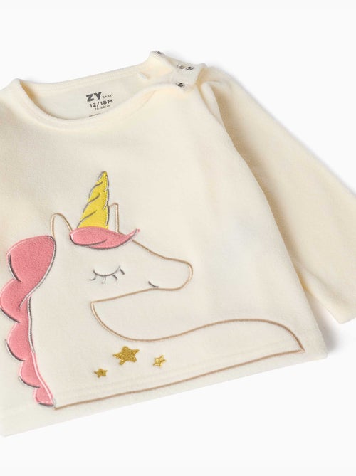 Pigiama in pile con unicorno - Kiabi Pigiama in pile con unicorno - Kiabi