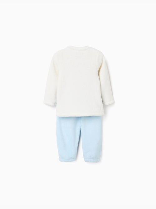 Pigiama in pile corallo con stampa Mickey - Kiabi